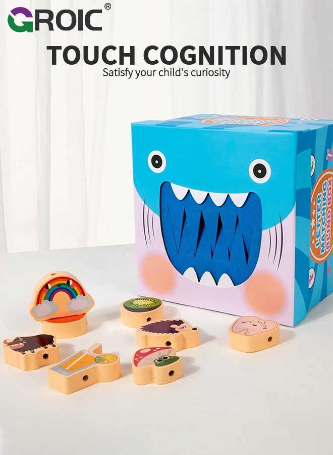 GROIC Alphabet Mystery Box, 26PCS Letters Sorting Matching Game with Sensory Play Box, Matching Playset Fruit Sensory Toys for Boys and Girls, Preschool Educational Learning Toy, Sorting Toys for Toddlers - Image 3